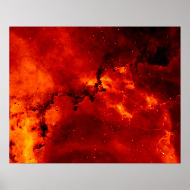 Weltraumposter Landschaft 20" x 16" Poster (Vorne)
