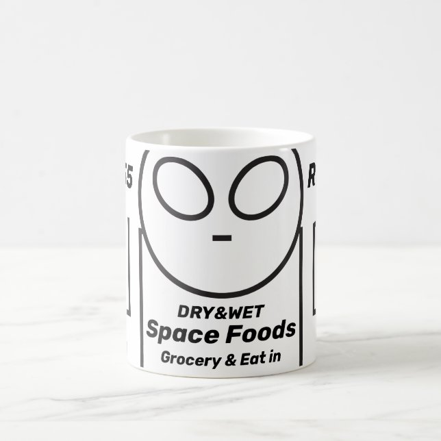 Weltraumprodukte Kaffeetasse (Mittel)