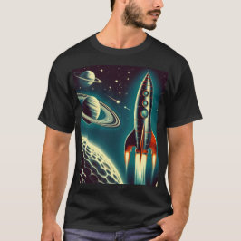 Weltraumrakete T-Shirt