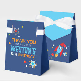 Weltraumraketenneavy & Baby Blue Gevor Boxen Geschenkschachtel