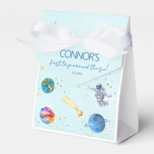 Weltraumraketenplanets Junge Geburtstag Geschenkschachtel