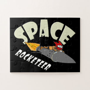 Weltraumreise eines Raketenfahrers