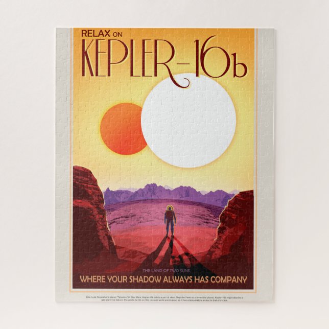 Weltraumreiseziel Planet-Abenteuer (Vertikal)