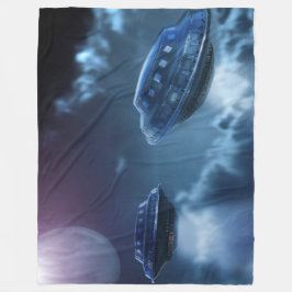 WELTRAUMSCHIFFE FLEECEDECKE