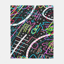 Weltraumschimmel Fleecedecke