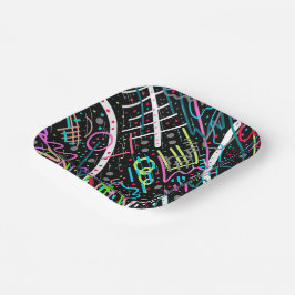 Weltraumschimmel Pappteller