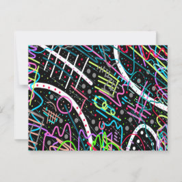 Weltraumschimmel Postkarte