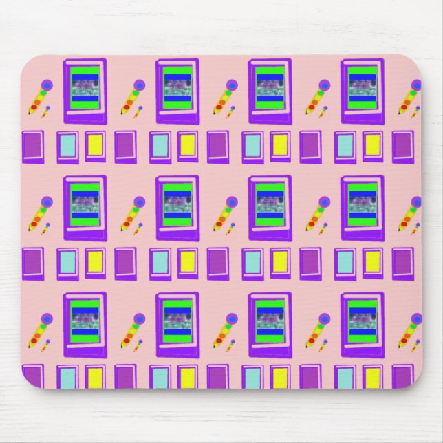 Weltraumschloss Mousepad (Vorne)