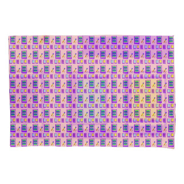 Weltraumschloss Pillowcase Kissenbezug (Vorderseite)