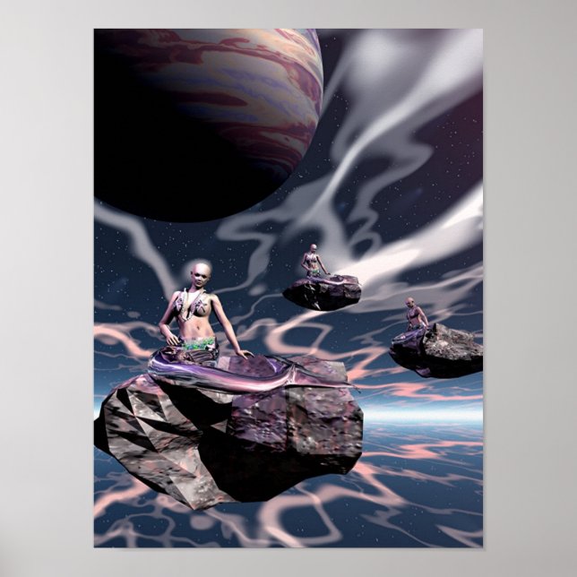 WeltraumSirenen Poster (Vorne)
