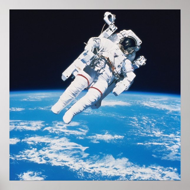 Weltraumspaziergang Poster (Vorne)