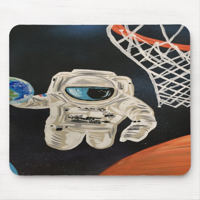 Weltraumspiele Mousepad (Vorne)