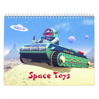 Weltraumspielzeugkalender Kalender