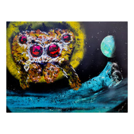 Weltraumspinne Poster