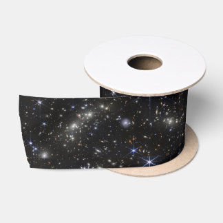 Weltraumstars Galaxien Sonnensystem Satinband