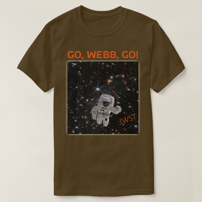 Weltraumtelesc T-Shirt (Design vorne)