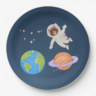 Weltraumteller 7" pappteller