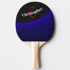 Weltraumteppich Geometrisches Ping Pong Paddle Tischtennis Schläger