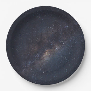 Weltraumthema Pappteller