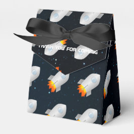 Weltraumthematisches Party personalisiert Geschenkschachtel