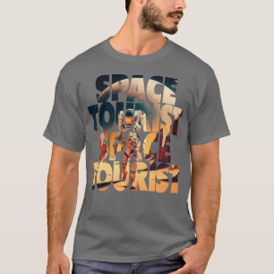 Weltraumtourismus Weltraumraumflugzeug Lon T-Shirt