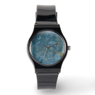 Weltraumwal Armbanduhr