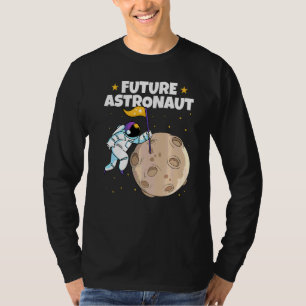 Weltraumwissenschaft Mondlandung Universum Zukunft T-Shirt
