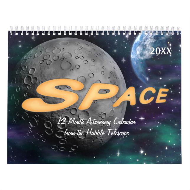 Weltraumzeitplan 2021 kalender (Titelbild)