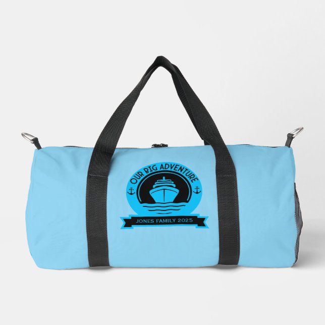 Weltreise Duffle Bag (Vorderseite)