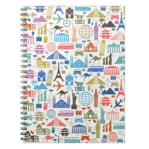 Weltreise Notizblock