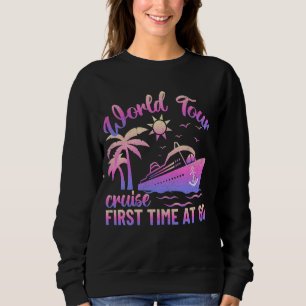 Weltreise zum ersten Mal mit 60 Weltreise Sweatshirt