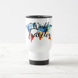 WELTreisend-ROSTFREIER STAHL-REISE-TASSE Reisebecher