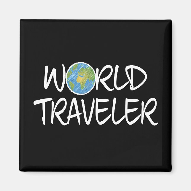 Weltreisende Magnet (Vorne)
