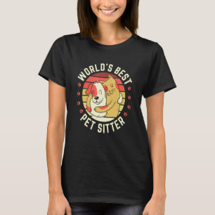 Weltrekord für die besten Pet Sitter Pelze Kinder T-Shirt