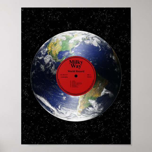 Weltrekord Poster (Vorne)