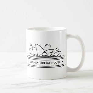 WeltSehenswürdigkeit: Sydney-Opernhaus Kaffeetasse