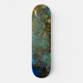 Weltsicht vom Weltraum #1-Skateboard Skateboard