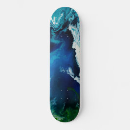 Weltsicht vom Weltraum #2-Skateboard Skateboard
