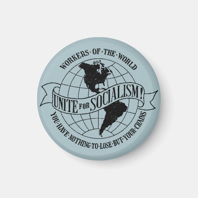 Weltsozialistisches Party des Magneten der Staaten Magnet (Vorne)