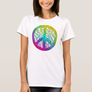 Weltsprache des Friedens T-Shirt