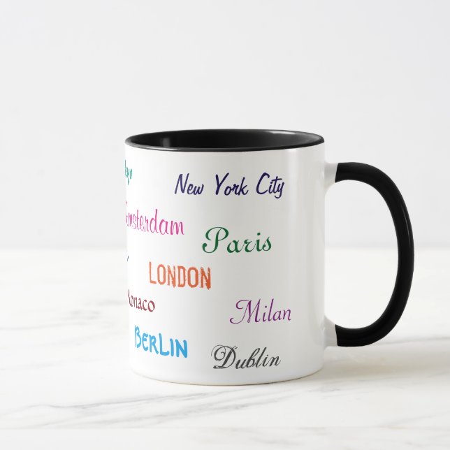 Weltstadt-Tasse Tasse (Rechts)