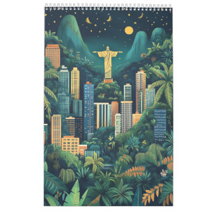 Weltstädte - Illustrationen Kalender