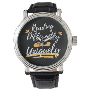 Weltsyslexie Armbanduhr