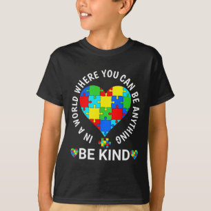 Welttag der Autismusaufklärung - Sei nett Autismus T-Shirt