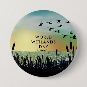Welttag der Feuchtgebiete Button