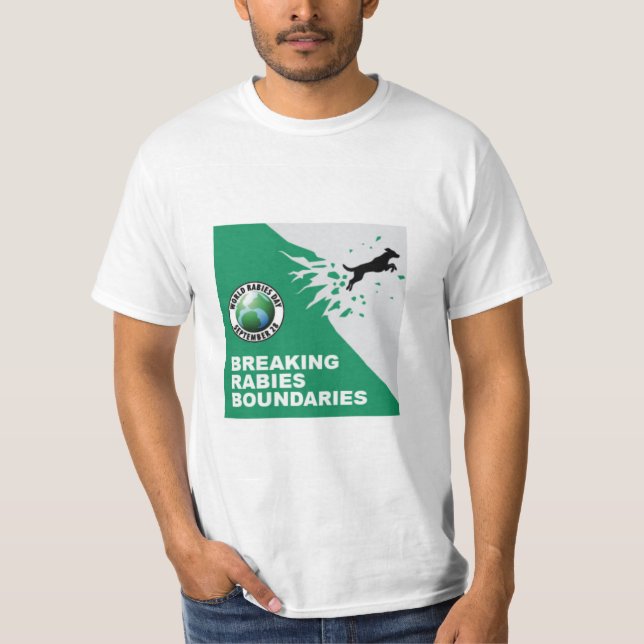 Welttag der Tollwut 2024 T Shirt (Vorderseite)