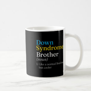 Welttag des Down-Syndroms, um gegen Krebsideen nac Kaffeetasse