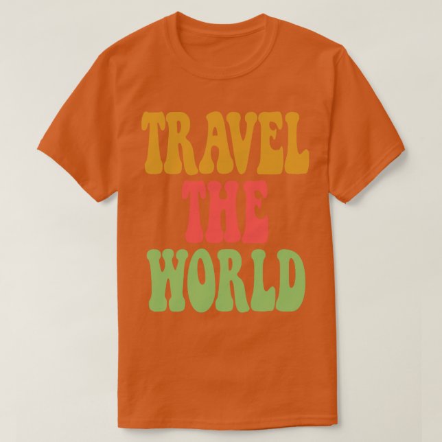Welttourismus-Tag 18 T-Shirt (Design vorne)