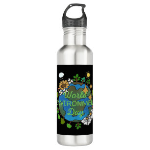 Weltumwelttag Edelstahlflasche