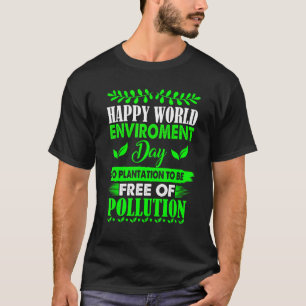 Weltumwelttag: Plantation ist frei von T-Shirt